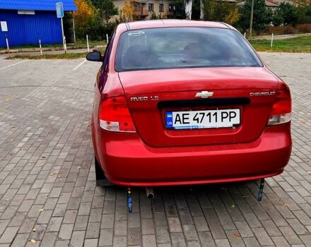 Красный Шевроле Авео, объемом двигателя 1.5 л и пробегом 203 тыс. км за 2850 $, фото 4 на Automoto.ua