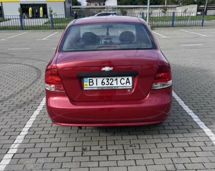 Красный Шевроле Авео, объемом двигателя 1.5 л и пробегом 200 тыс. км за 1950 $, фото 1 на Automoto.ua