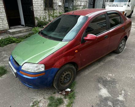 Червоний Шевроле Авео, об'ємом двигуна 1.4 л та пробігом 150 тис. км за 2200 $, фото 5 на Automoto.ua