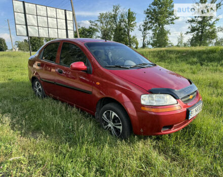 Червоний Шевроле Авео, об'ємом двигуна 1.5 л та пробігом 142 тис. км за 3100 $, фото 2 на Automoto.ua