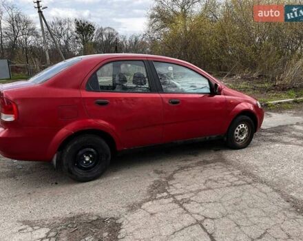 Красный Шевроле Авео, объемом двигателя 1.5 л и пробегом 300 тыс. км за 2500 $, фото 5 на Automoto.ua