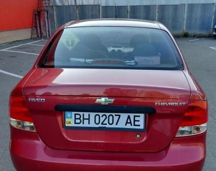 Красный Шевроле Авео, объемом двигателя 1.5 л и пробегом 150 тыс. км за 3750 $, фото 5 на Automoto.ua
