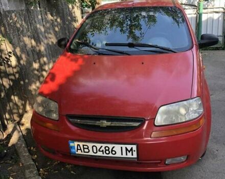 Красный Шевроле Авео, объемом двигателя 1.5 л и пробегом 220 тыс. км за 1100 $, фото 5 на Automoto.ua