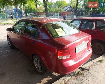 Красный Шевроле Авео, объемом двигателя 1.5 л и пробегом 320 тыс. км за 2500 $, фото 10 на Automoto.ua