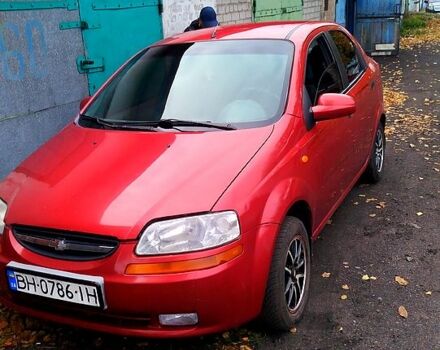 Красный Шевроле Авео, объемом двигателя 1.5 л и пробегом 280 тыс. км за 2650 $, фото 4 на Automoto.ua