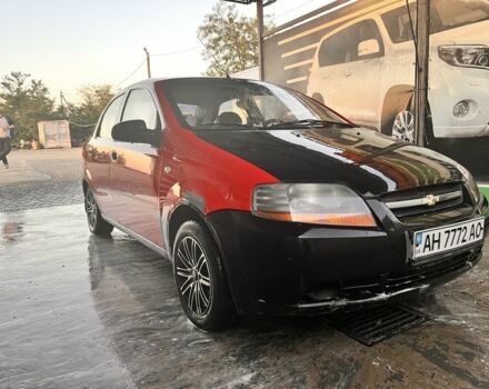 Красный Шевроле Авео, объемом двигателя 1.5 л и пробегом 250 тыс. км за 1800 $, фото 1 на Automoto.ua