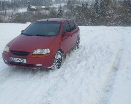 Красный Шевроле Авео, объемом двигателя 1.5 л и пробегом 197 тыс. км за 2900 $, фото 7 на Automoto.ua
