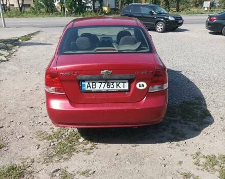 Красный Шевроле Авео, объемом двигателя 1.5 л и пробегом 314 тыс. км за 2400 $, фото 7 на Automoto.ua