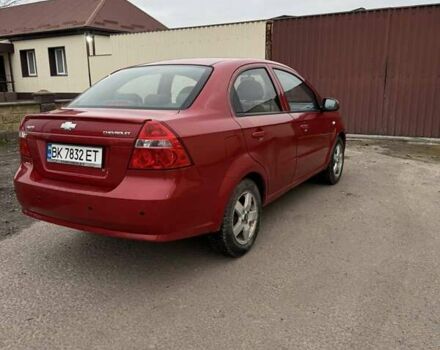 Красный Шевроле Авео, объемом двигателя 1.4 л и пробегом 169 тыс. км за 4200 $, фото 4 на Automoto.ua