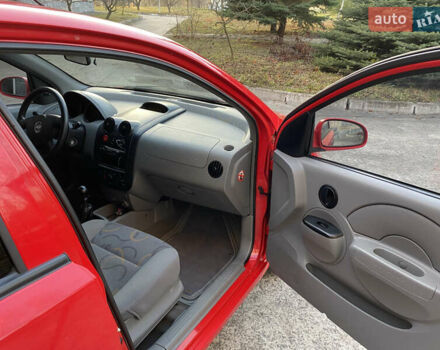 Красный Шевроле Авео, объемом двигателя 1.5 л и пробегом 223 тыс. км за 3200 $, фото 14 на Automoto.ua