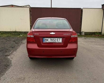 Красный Шевроле Авео, объемом двигателя 1.4 л и пробегом 169 тыс. км за 4200 $, фото 5 на Automoto.ua