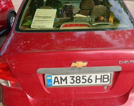 Красный Шевроле Авео, объемом двигателя 1.5 л и пробегом 320 тыс. км за 2500 $, фото 8 на Automoto.ua