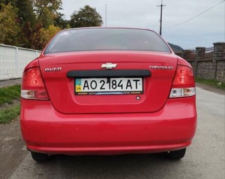 Красный Шевроле Авео, объемом двигателя 1.5 л и пробегом 185 тыс. км за 3000 $, фото 6 на Automoto.ua