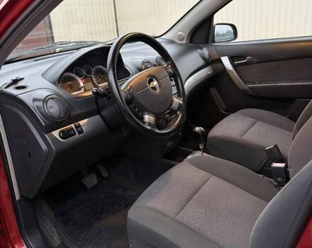 Красный Шевроле Авео, объемом двигателя 1.4 л и пробегом 169 тыс. км за 4200 $, фото 17 на Automoto.ua