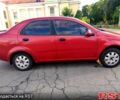 Красный Шевроле Авео, объемом двигателя 1.5 л и пробегом 190 тыс. км за 2500 $, фото 1 на Automoto.ua