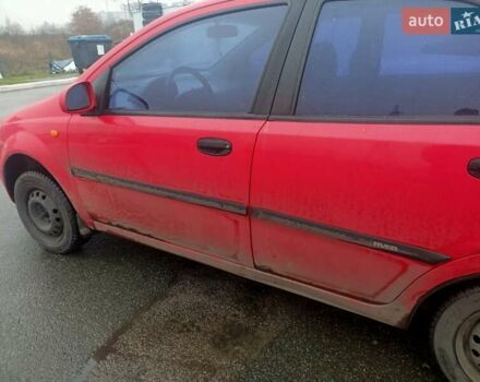 Красный Шевроле Авео, объемом двигателя 1.5 л и пробегом 207 тыс. км за 1700 $, фото 1 на Automoto.ua