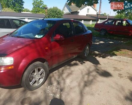 Красный Шевроле Авео, объемом двигателя 1.5 л и пробегом 320 тыс. км за 2500 $, фото 5 на Automoto.ua