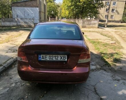 Красный Шевроле Авео, объемом двигателя 1.5 л и пробегом 225 тыс. км за 4500 $, фото 4 на Automoto.ua