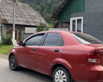 Красный Шевроле Авео, объемом двигателя 1.5 л и пробегом 157 тыс. км за 3700 $, фото 1 на Automoto.ua