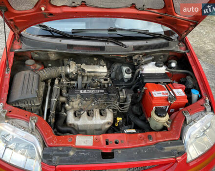 Красный Шевроле Авео, объемом двигателя 1.5 л и пробегом 223 тыс. км за 3200 $, фото 15 на Automoto.ua