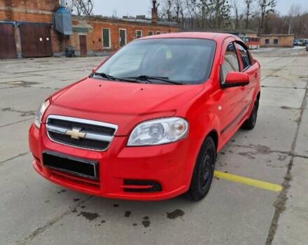Красный Шевроле Авео, объемом двигателя 1.5 л и пробегом 265 тыс. км за 3500 $, фото 1 на Automoto.ua