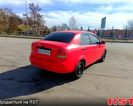 Красный Шевроле Авео, объемом двигателя 1.5 л и пробегом 190 тыс. км за 3100 $, фото 8 на Automoto.ua