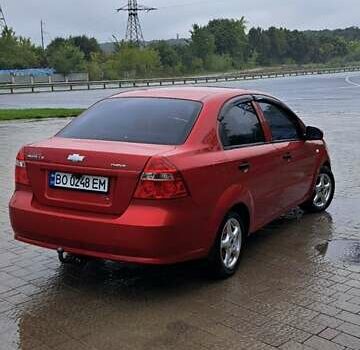 Красный Шевроле Авео, объемом двигателя 1.5 л и пробегом 194 тыс. км за 3000 $, фото 9 на Automoto.ua