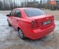 Красный Шевроле Авео, объемом двигателя 1.5 л и пробегом 209 тыс. км за 3850 $, фото 6 на Automoto.ua