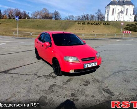 Красный Шевроле Авео, объемом двигателя 1.5 л и пробегом 190 тыс. км за 3100 $, фото 4 на Automoto.ua