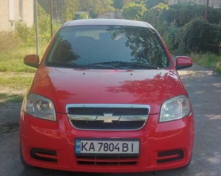 Красный Шевроле Авео, объемом двигателя 1.5 л и пробегом 228 тыс. км за 3600 $, фото 6 на Automoto.ua
