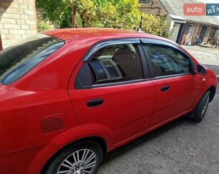 Красный Шевроле Авео, объемом двигателя 1.5 л и пробегом 226 тыс. км за 3500 $, фото 7 на Automoto.ua