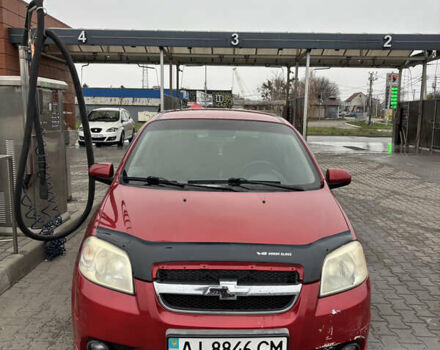 Красный Шевроле Авео, объемом двигателя 1.5 л и пробегом 107 тыс. км за 2100 $, фото 12 на Automoto.ua