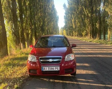 Красный Шевроле Авео, объемом двигателя 1.5 л и пробегом 210 тыс. км за 3400 $, фото 8 на Automoto.ua