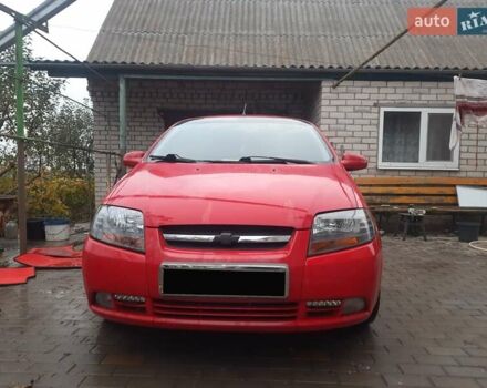 Красный Шевроле Авео, объемом двигателя 1.5 л и пробегом 196 тыс. км за 3300 $, фото 4 на Automoto.ua