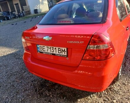 Красный Шевроле Авео, объемом двигателя 1.5 л и пробегом 200 тыс. км за 3200 $, фото 3 на Automoto.ua