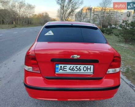 Красный Шевроле Авео, объемом двигателя 1.5 л и пробегом 190 тыс. км за 3300 $, фото 7 на Automoto.ua