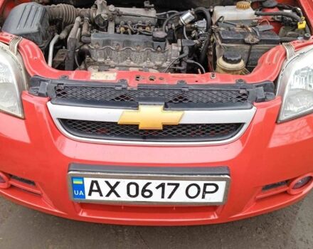 Красный Шевроле Авео, объемом двигателя 1.5 л и пробегом 180 тыс. км за 4500 $, фото 7 на Automoto.ua