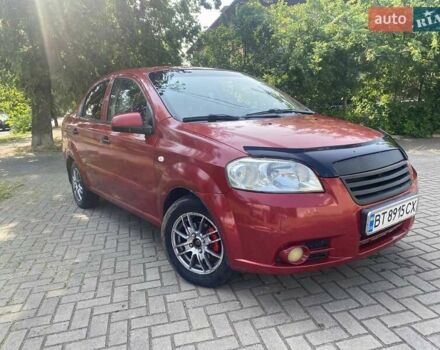 Красный Шевроле Авео, объемом двигателя 1.5 л и пробегом 260 тыс. км за 2600 $, фото 1 на Automoto.ua