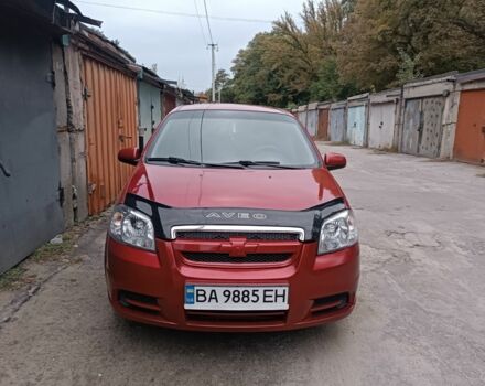 Красный Шевроле Авео, объемом двигателя 1.5 л и пробегом 212 тыс. км за 3600 $, фото 1 на Automoto.ua
