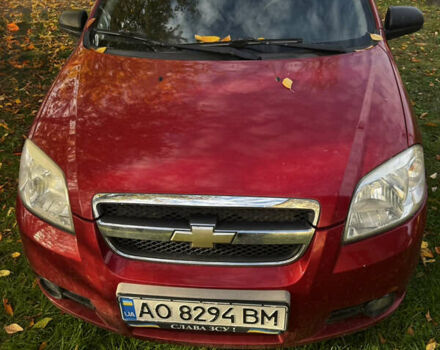 Красный Шевроле Авео, объемом двигателя 1.4 л и пробегом 168 тыс. км за 3700 $, фото 3 на Automoto.ua