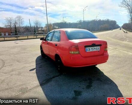 Красный Шевроле Авео, объемом двигателя 1.5 л и пробегом 190 тыс. км за 3100 $, фото 7 на Automoto.ua
