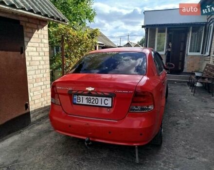 Красный Шевроле Авео, объемом двигателя 1.5 л и пробегом 226 тыс. км за 3500 $, фото 8 на Automoto.ua
