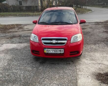 Красный Шевроле Авео, объемом двигателя 1.5 л и пробегом 220 тыс. км за 3500 $, фото 1 на Automoto.ua