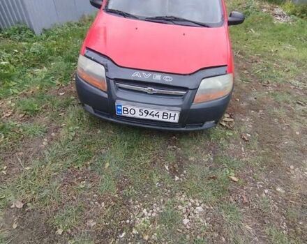 Красный Шевроле Авео, объемом двигателя 1.5 л и пробегом 163 тыс. км за 2100 $, фото 1 на Automoto.ua