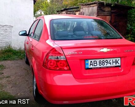Красный Шевроле Авео, объемом двигателя 1.4 л и пробегом 126 тыс. км за 3999 $, фото 2 на Automoto.ua