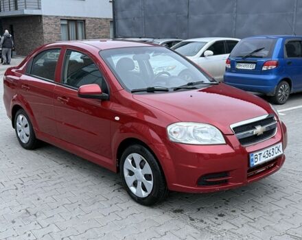 Красный Шевроле Авео, объемом двигателя 1.4 л и пробегом 180 тыс. км за 3300 $, фото 5 на Automoto.ua