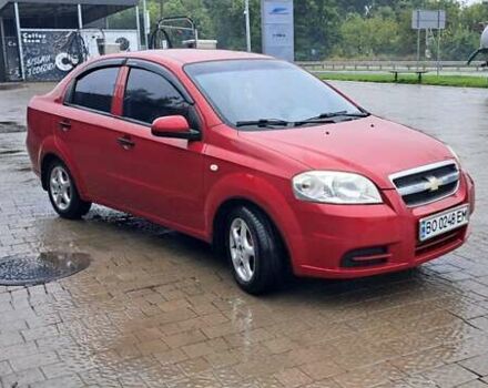 Красный Шевроле Авео, объемом двигателя 1.5 л и пробегом 194 тыс. км за 3000 $, фото 4 на Automoto.ua