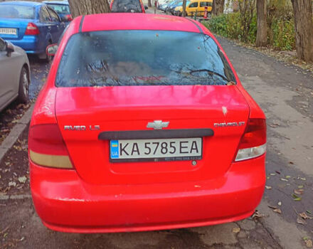 Червоний Шевроле Авео, об'ємом двигуна 1.4 л та пробігом 326 тис. км за 1700 $, фото 1 на Automoto.ua