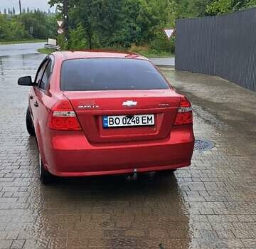 Красный Шевроле Авео, объемом двигателя 1.5 л и пробегом 194 тыс. км за 3000 $, фото 7 на Automoto.ua