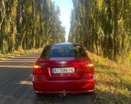 Красный Шевроле Авео, объемом двигателя 1.5 л и пробегом 210 тыс. км за 3400 $, фото 9 на Automoto.ua
